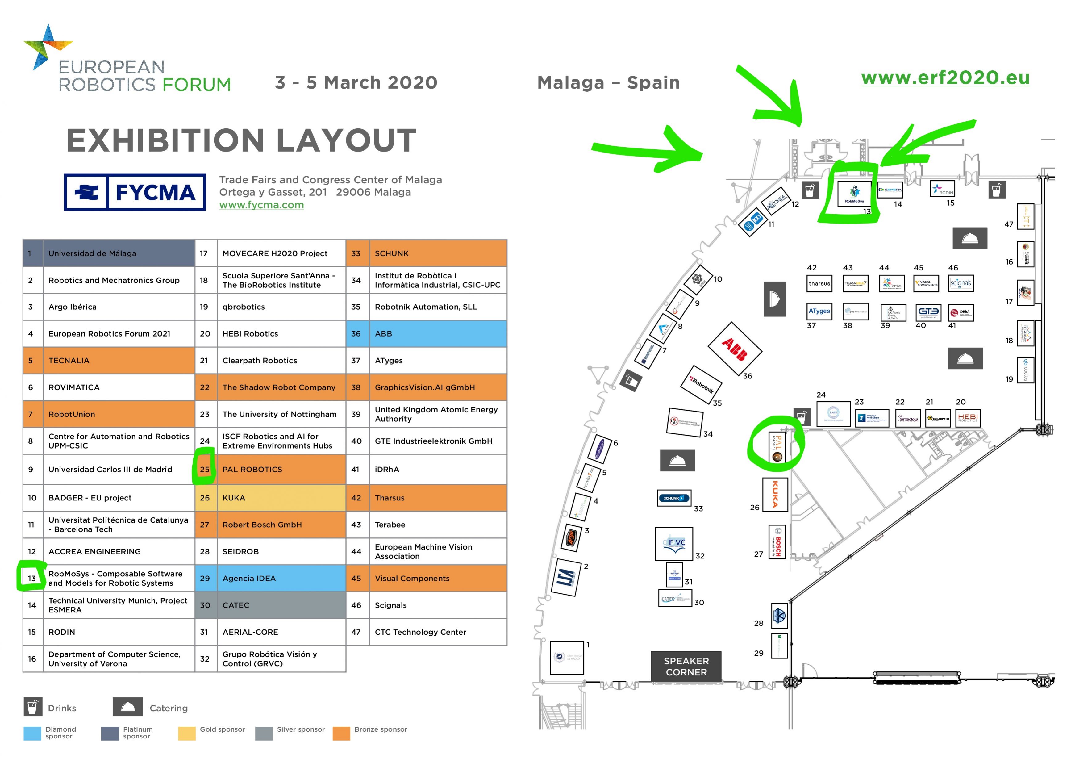 ERF2020-FLOORPLAN_RobMoSys and PAL