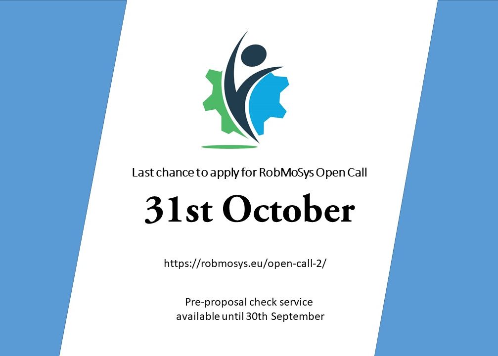 RobMoSys Call 2-2 RobMoSys Call 2-2