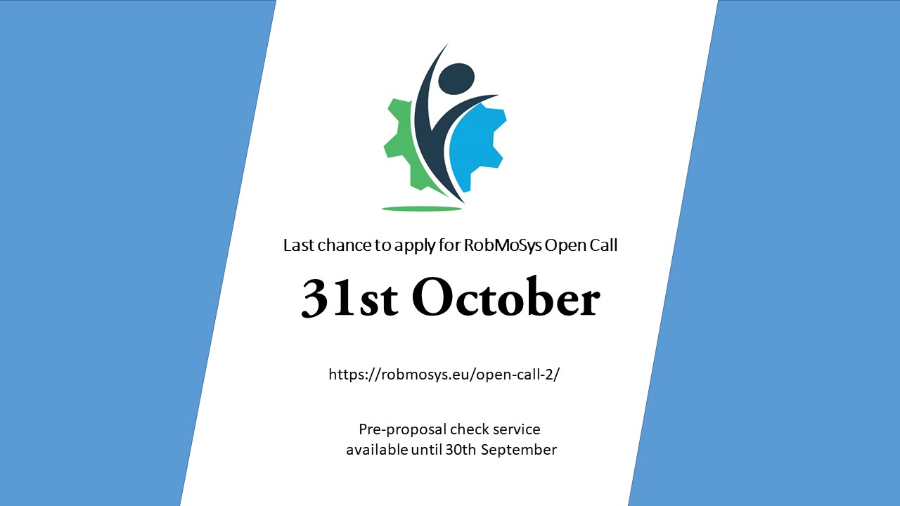 RobMoSys Call 2-2 RobMoSys Call 2-2